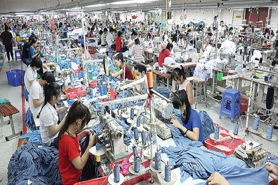 Tồn kho của một số ngành công nghiệp giảm