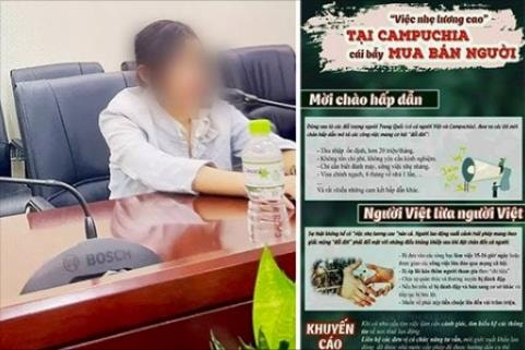 Tin lời hứa việc nhẹ lương cao, 2 thiếu niên bị lừa bán sang Campuchia