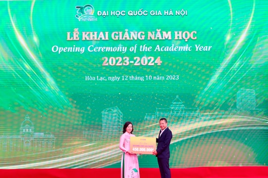 SHB đồng hành, hỗ trợ sinh viên Đại học Quốc gia Hà Nội