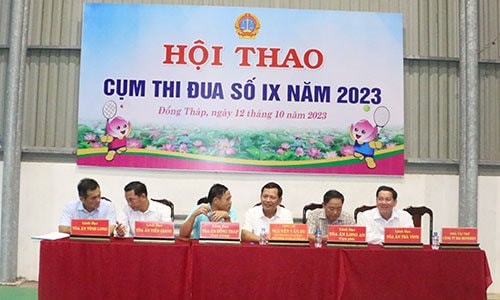 Sôi nổi Hội thao Cụm thi đua số IX TAND