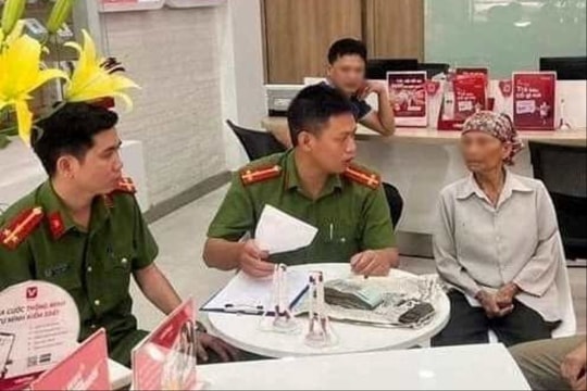 Kịp thời ngăn chặn cụ bà chuyển 70 triệu đồng cho kẻ giả danh Công an