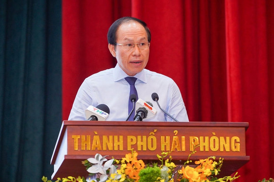 Ông Lê Tiến Châu làm Trưởng Đoàn ĐBQH thành phố Hải Phòng