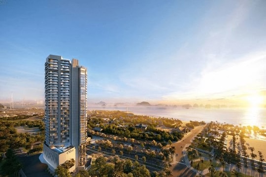 The Holiday Ha Long chính thức cất nóc, bảo chứng 'vàng ròng' của giới đầu tư BĐS cuối năm 2023