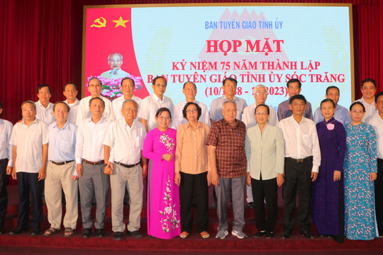 Ngành Tuyên giáo đảm bảo tốt vai trò “đi trước mở đường, đi cùng thực hiện, đi sau tổng kết”