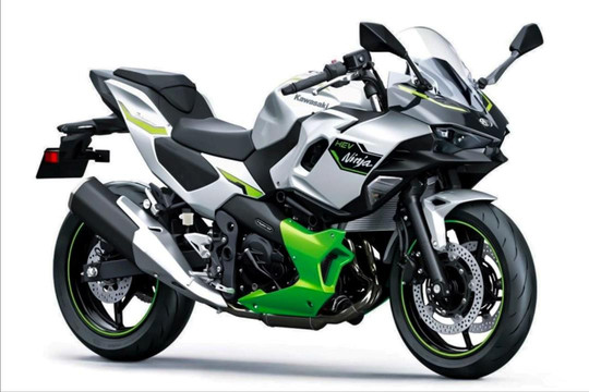 Kawasaki Ninja 7 Hybrid - mô tô điện đầu tiên trên thế giới