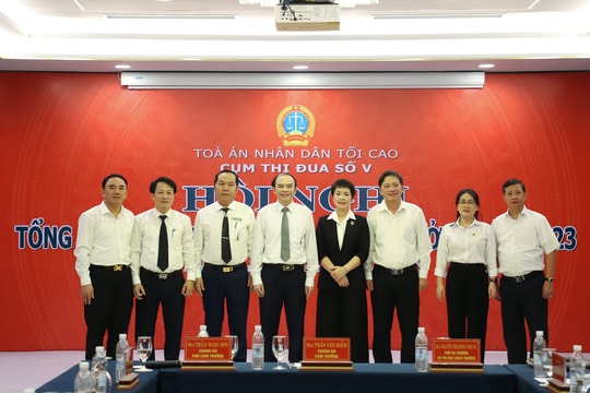 Cụm thi đua số V TAND: Công tác Thi đua – Khen thưởng đảm bảo thực chất, lấy hiệu quả làm thước đo