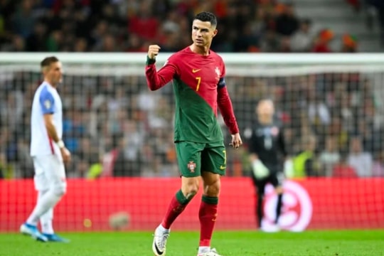Ronaldo dẫn đầu danh sách ghi bàn năm 2023