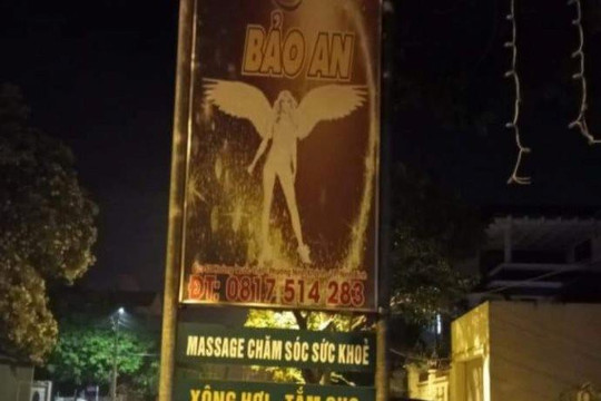 Ninh Bình: Phát hiện cơ sở massage hoạt động mại dâm trá hình