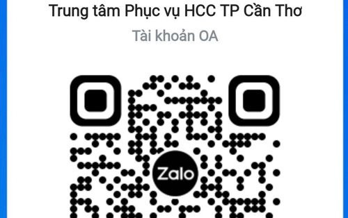 Cần Thơ: Thiết lập kênh truyền thông Trung tâm Phục vụ hành chính công trên mạng xã hội Zalo