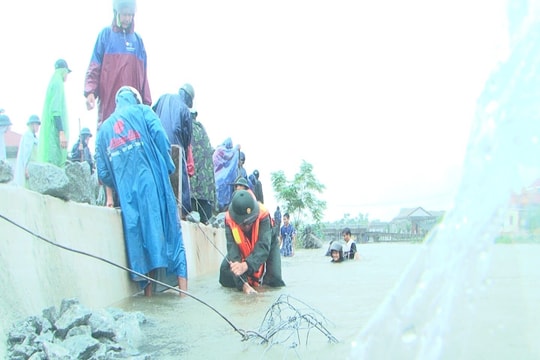 Ba hồ chứa nước ở Huế vận hành xả nước để ứng phó tình hình mưa lũ