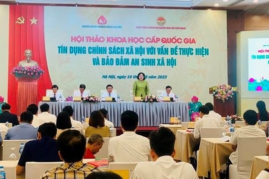 Tín dụng chính sách xã hội: Thực hiện và bảo đảm an sinh xã hội