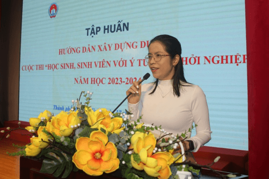 TP. Hồ Chí Minh: Khởi động cuộc thi "Học sinh, sinh viên với ý tưởng khởi nghiệp” năm học 2023-2024