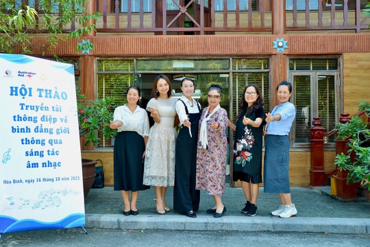 Truyền tải thông điệp “Bình đẳng giới” qua âm nhạc và thơ ca