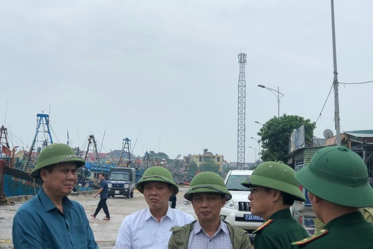 Quảng Bình chủ động ứng phó với bão số 5 và mưa lớn