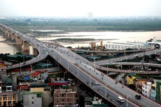 Từ ngày 18/10, thực hiện phân luồng giao thông mới trên cầu Vĩnh Tuy