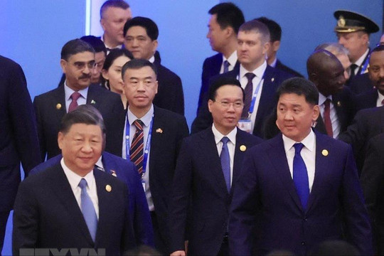 Khai mạc Diễn đàn cấp cao hợp tác quốc tế “Vành đai và Con đường”