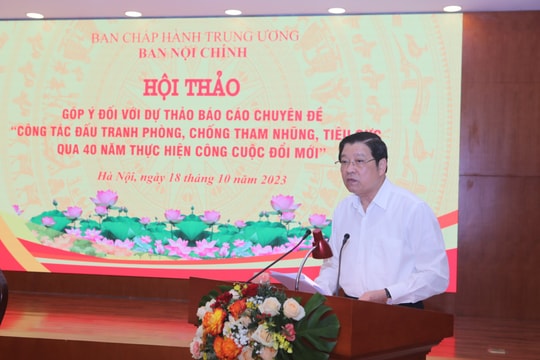 Phòng, chống tham nhũng, tiêu cực được lãnh đạo, chỉ đạo quyết liệt