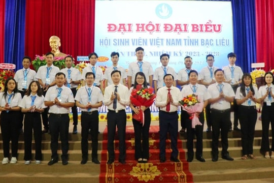 Đại hội đại biểu Hội Sinh viên Việt Nam tỉnh Bạc Liêu lần thứ I, nhiệm kỳ 2023 – 2028