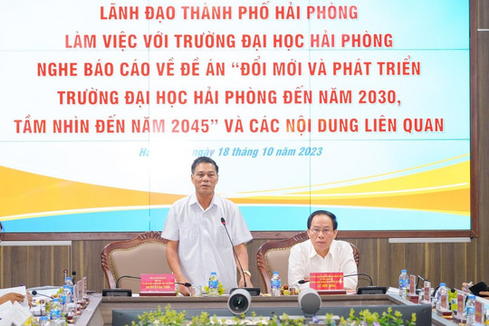 Trường Đại học Hải Phòng phải 'cất cánh' trong thời gian tới