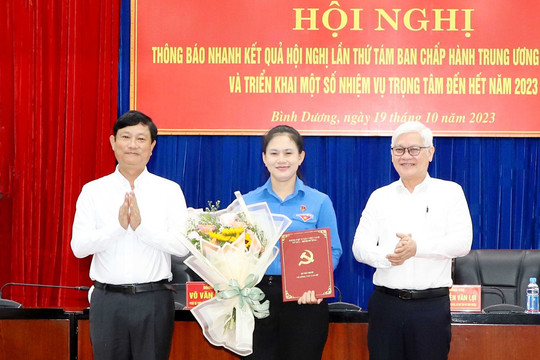 Ban Bí thư Trung ương Đảng chỉ định nhân sự tỉnh Bình Dương