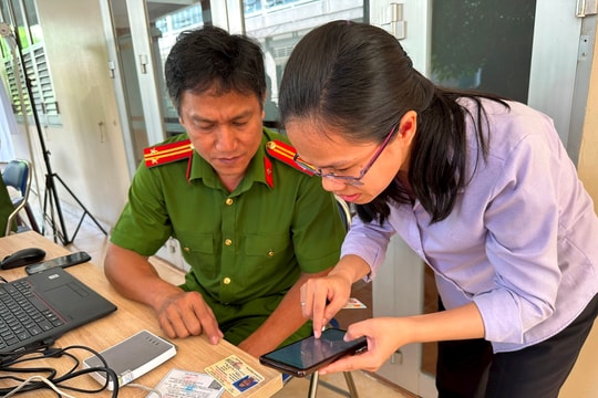 Công an TP.HCM thu nhận gần 6 triệu hồ sơ tài khoản định danh điện tử
