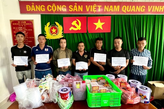 Bắt băng nhóm cho vay nặng lãi liên quận