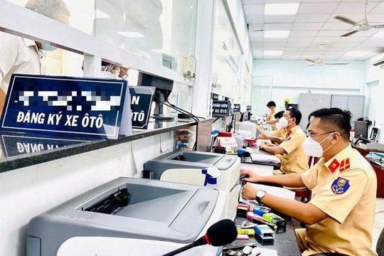 Mức lệ phí đăng ký và cấp biển số xe lần đầu từ ngày 22/10/2023