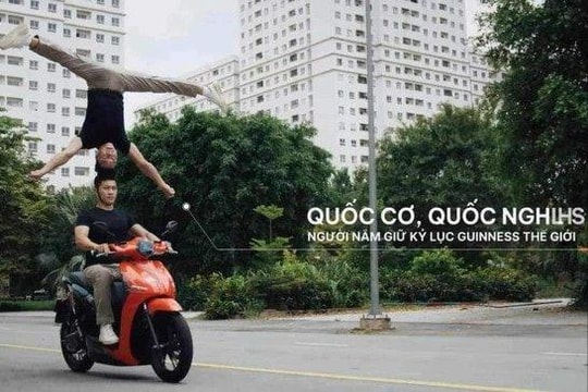 "Chồng đầu đi xe máy": Quốc Cơ, Quốc Nghiệp nói gì?