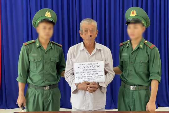 Bắt đối tượng truy nã chuẩn bị trốn sang Lào
