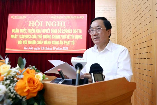 Chính sách tín dụng nhân văn đối với người mãn hạn tù