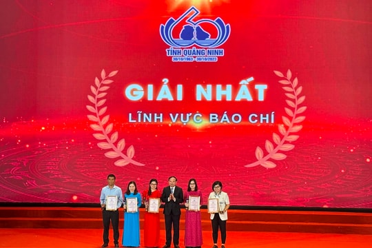 Trao giải Cuộc thi sáng tác văn học, nghệ thuật, báo chí kỷ niệm 60 năm thành lập tỉnh Quảng Ninh