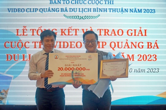 Trao giải Cuộc thi 'Video clip quảng bá du lịch Bình Thuận