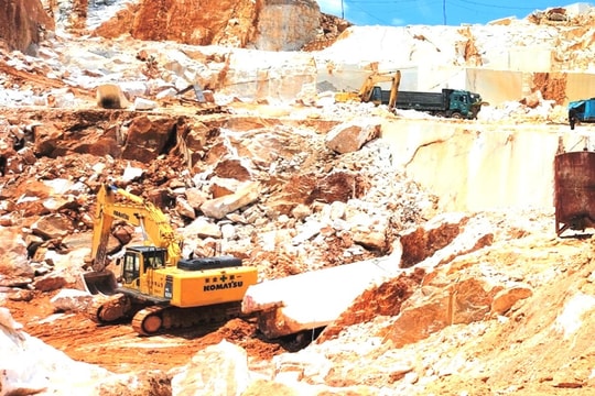 Nghệ An: Tiếp tục kiểm tra hoạt động của các doanh nghiệp khoáng sản
