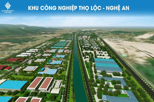Nghệ An: Đầu tư 135 tỷ đồng xây dựng Dự án Hệ thống thoát nước KCN VSIP - Thọ Lộc
