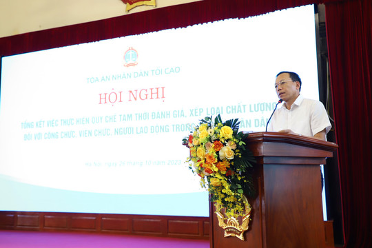 Quy chế tạm thời đánh giá công chức, viên chức góp phần nâng cao chất lượng, hiệu quả công tác cán bộ