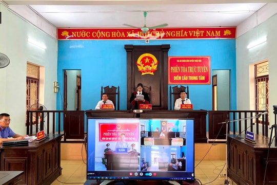 TAND huyện Thiệu Hóa thực hiện tốt các phong trào thi đua, hoàn thành xuất sắc nhiều mặt công tác