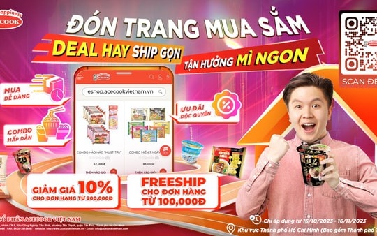 Ra mắt website thương mại điện tử Eshop Acecook Việt Nam