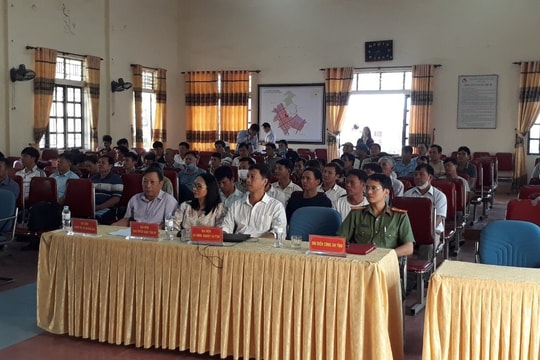 Nghệ An: Ban chỉ đạo công tác biên giới tập huấn về chủ quyền biển, đảo cho bà con ngư dân