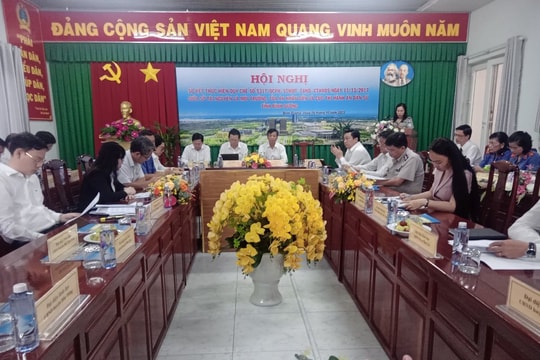 TAND tỉnh Bình Dương tổ chức Hội nghị Sơ kết việc phối hợp giải quyết vụ án về tranh chấp đất đai