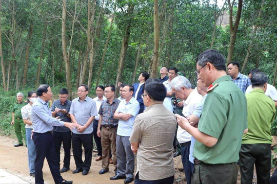 Chủ tịch tỉnh Bình Định yêu cầu đảm bảo an toàn tuyệt đối tính mạng người dân vùng thiên tai