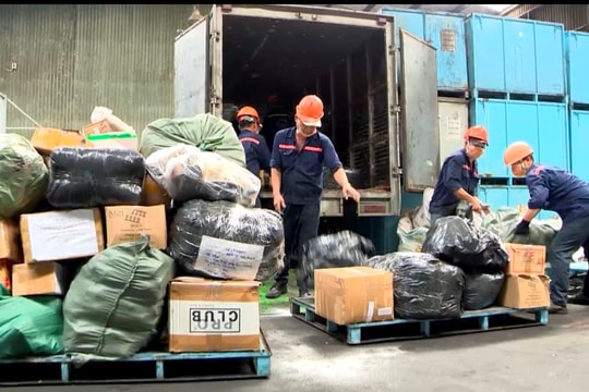 Tiêu hủy lô hàng nhập lậu và giả mạo hơn 1 tỷ đồng