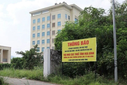 Đầu tư gần 60 tỷ đồng, trụ sở thuế khu vực Hòa Bình - Đà Bắc bỏ hoang