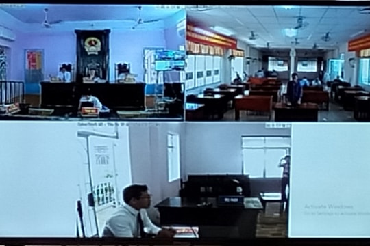 TAND TP Bạc Liêu xét xử trực tuyến 3 vụ án hình sự