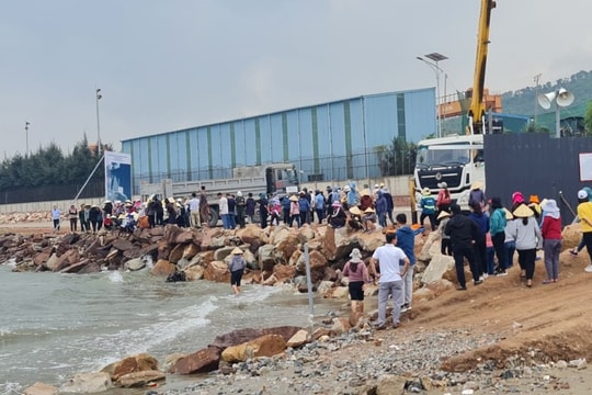 Không có việc đàn áp người dân khi thi công Cảng container Long Sơn