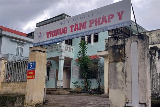 Gia Lai: Trung tâm Giám định Pháp y hoạt động bình thường trở lại sau khi có tân Phó Giám đốc