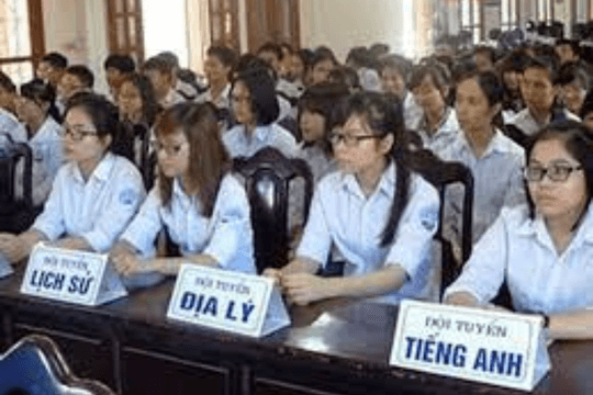 Kỳ thi chọn học sinh giỏi quốc gia THPT diễn ra vào tháng 1/2024
