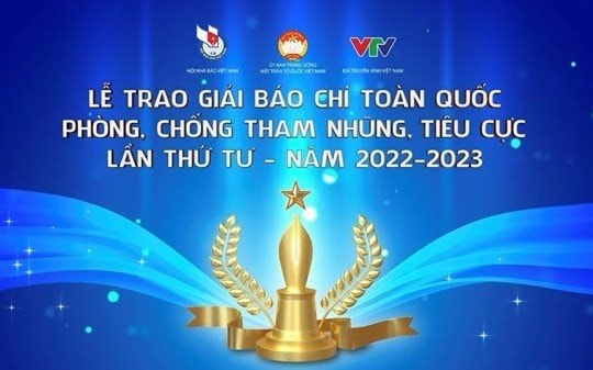 Tối nay diễn ra Lễ trao Giải báo chí về Phòng, chống tham nhũng, tiêu cực