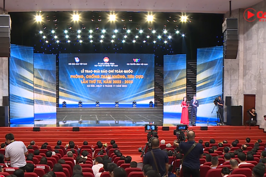 Báo Công lý đạt giải C Giải Báo chí toàn quốc Phòng, chống tham nhũng, tiêu cực