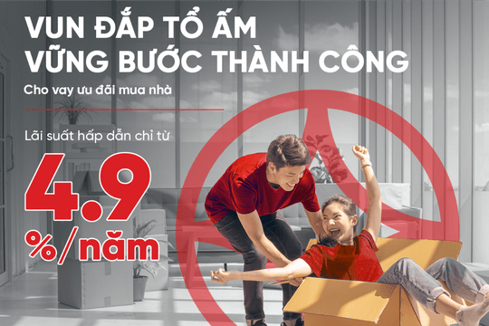 Lãi suất liên tục “hạ nhiệt” - cơ hội “vàng” cho người vay mua nhà, kinh doanh