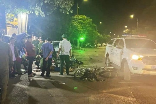 Vĩnh Phúc: Tạm giữ lái xe vi phạm nồng độ cồn gây tai nạn